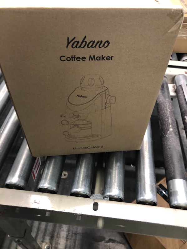 Photo 2 of Yabano Espresso Machine, 3.5Bar Espresso Coffee Maker, Espresso and Cappuccino Machine with Milk Frother, Espresso Maker with Steamer