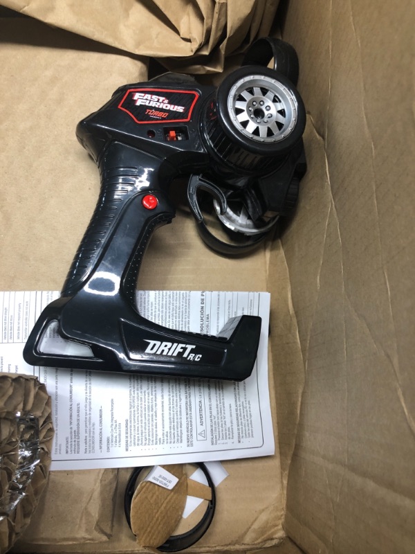 Photo 1 of Jada Toys Fast & Furious Han’s Mazda RX-7 Drift RC Car, 1: 10 Scale 2.4Ghz Remote Control Orange & Black, Ready to Run, USB Charging (Standard) (99700)