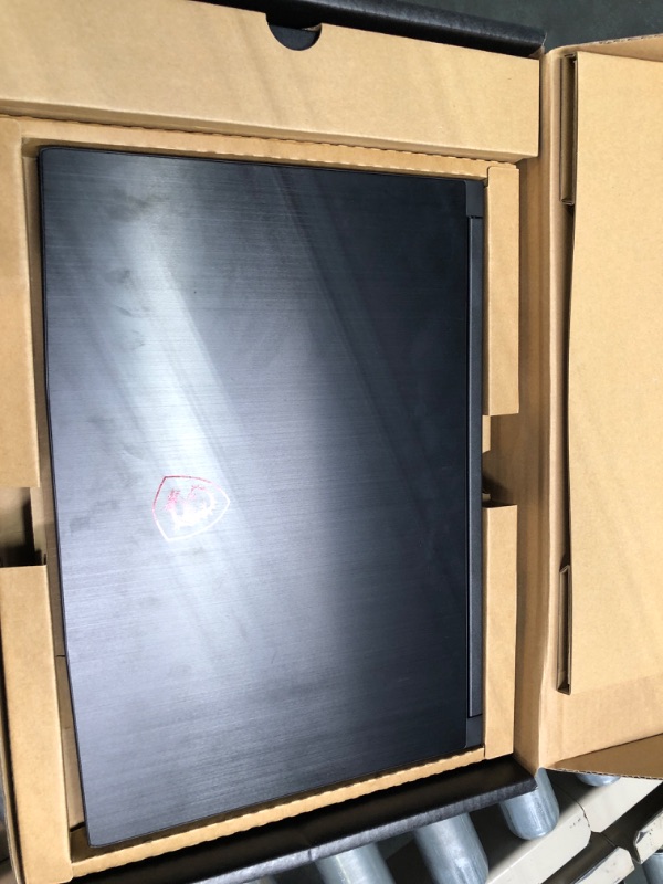 Photo 1 of MSI Newest GF63 Thin 15.6" FHD Gaming Laptop, 10th Gen Intel 4-Core i5-10300H up to 4.5GHz(Beat i7-7920HQ), NVIDIA GTX 1650 MaxQ, 16GB DDR4, 512GB NVMe SSD, Ethernet, WiFi 6, HDMI, USB-A&C, Win10
