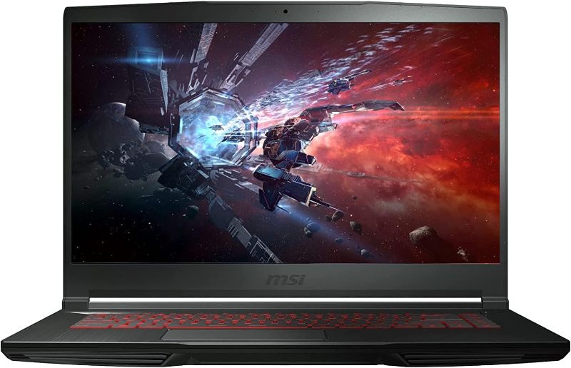 Photo 1 of MSI Newest GF63 Thin 15.6" FHD Gaming Laptop, 10th Gen Intel 4-Core i5-10300H up to 4.5GHz(Beat i7-7920HQ), NVIDIA GTX 1650 MaxQ, 16GB DDR4, 512GB NVMe SSD, Ethernet, WiFi 6, HDMI, USB-A&C, Win10
