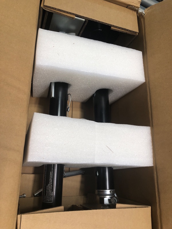 Photo 1 of WEIZE Heavy Duty Slide Out Support - Adjusts from 20" to 48", 5000lb Capacity Each, Rust Resistant Steel Quick-Lift RV Stabilizer Jacks, Set of 2