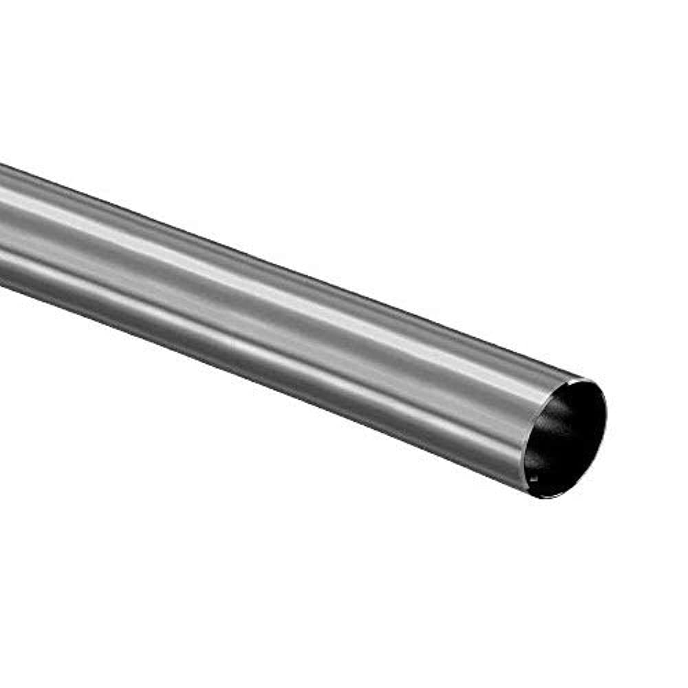 Photo 1 of 1" OD - Brushed Stainless Steel Tubing 304 Grade - 30" Long - 16 Gauge (Custom Order)