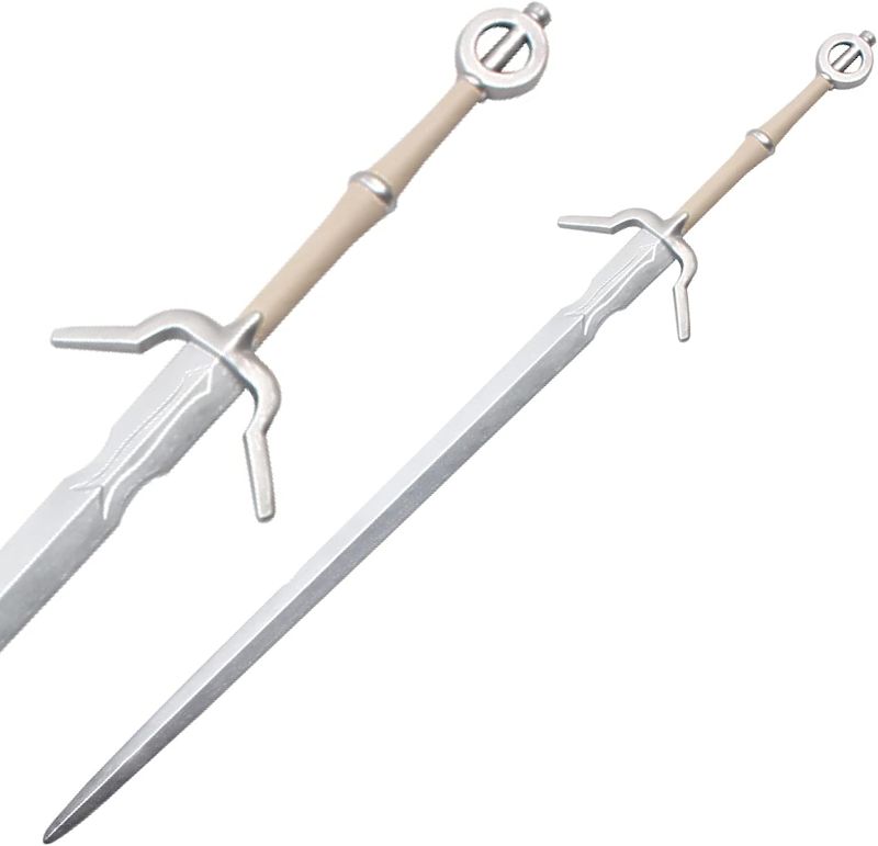 Photo 1 of Blazing Steel Medieval Foam Sword Two Hand Sword Witche Hunting Sword
