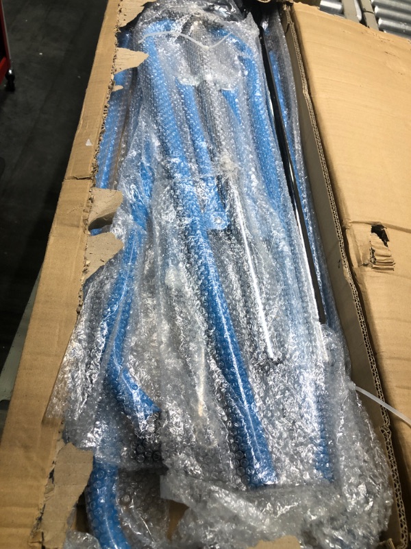 Photo 1 of RELIANCER Expandable Gymnastics Bars Junior Training Bar Adjustable Height Gymnastic Horizontal Bars Children Folding Training Monkey Bars Child Gym Climbing Tower Kip Balance Bar for Kids Gymnasts Blue