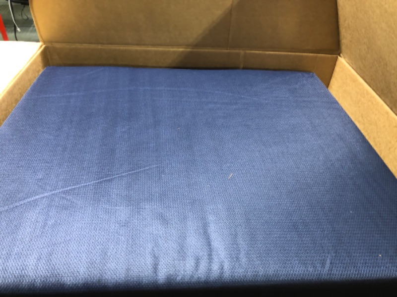 Photo 3 of American Furniture Alliance Hide A' Mat 3.5 x 30 x 75 inch Jr Twin TriFold Mattress, Navy