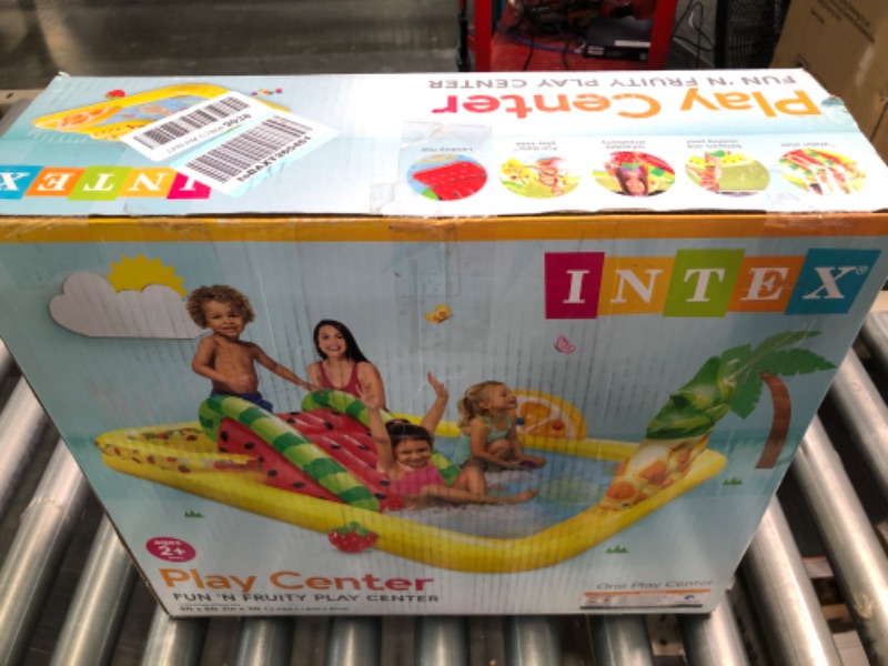 Photo 3 of Intex Fun 'n Fruity Inflatable Play Center, for Ages 2+, Multicolor