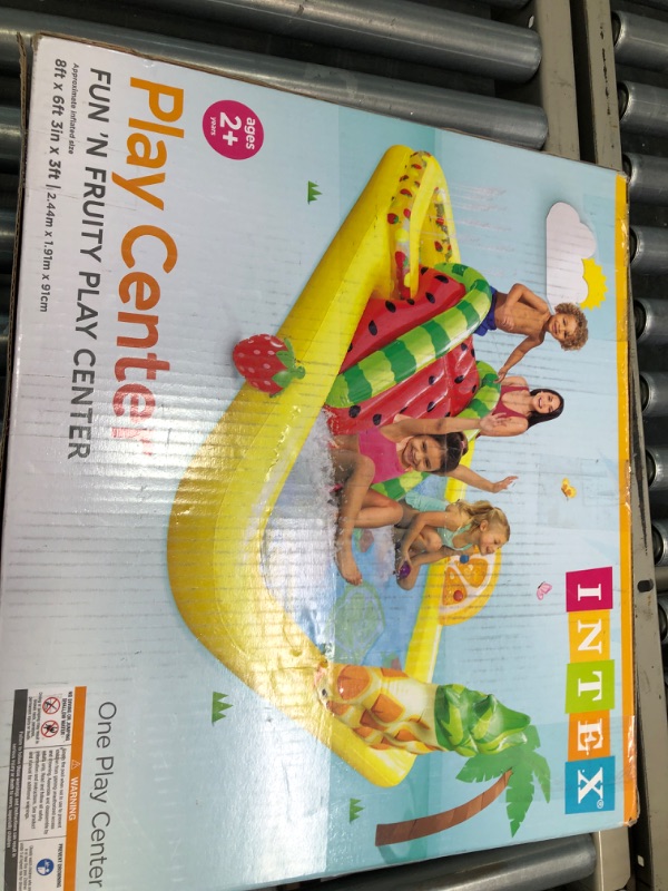 Photo 2 of Intex Fun 'n Fruity Inflatable Play Center, for Ages 2+, Multicolor