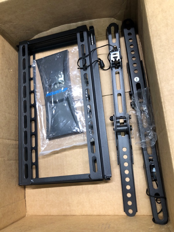 Photo 1 of MOUNTUP TV Wall Mount - Full Motion TV Wall Mount for Most 26-65 Inch Flat and Curved TV up to 88 LBS, Wall Mount TV Bracket with Dual Swivel Articulating Rod Max VESA 400x400mm MU0010