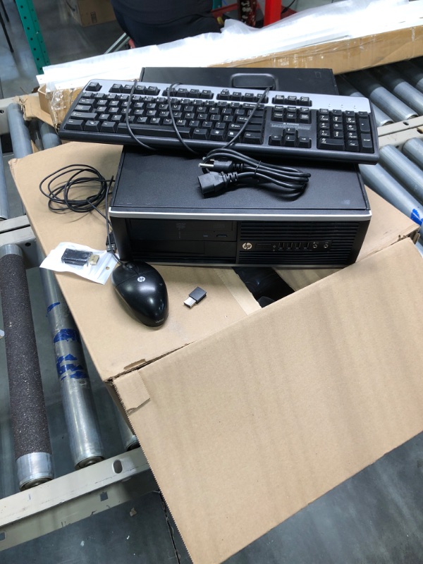 Photo 1 of HP 8300 Elite Small Form Factor Desktop Computer, Intel Core i5-3470 3.2GHz Quad-Core, 8GB RAM, 500GB SATA, Windows 10 Pro 64-Bit, USB 3.0, Display Port (Renewed)