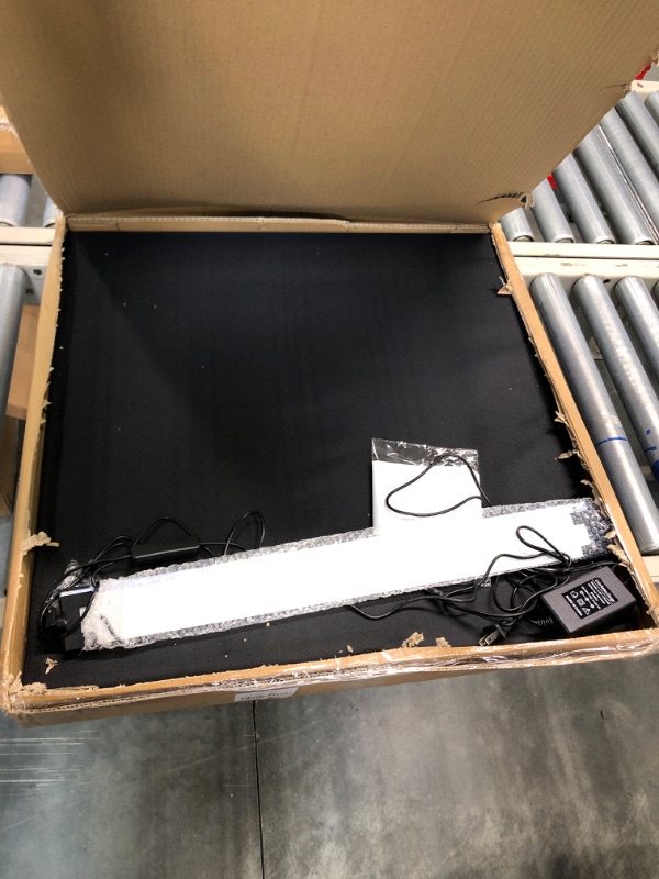 Photo 1 of Photo Studio Light Box, Wisamic 24” × 24” Shooting Light Tent Kit Portable Tabletop Booth with 244 LED Brightness Adjustable and 6 Colored Backdrops for Continuous Lighting Product Photography