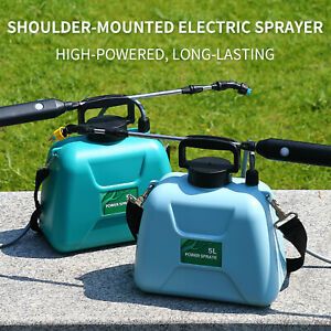 Photo 1 of 5L Shoulder-type Electric Sprayer Disinfection Pesticide Watering Can Sprayer