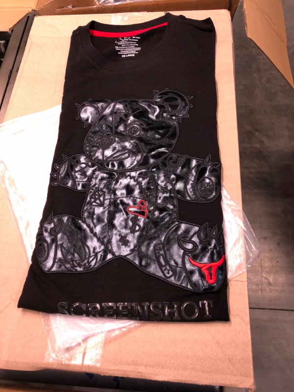 Photo 1 of ScreenShot Bear Tee-S11113 (Black/BK) 3XL