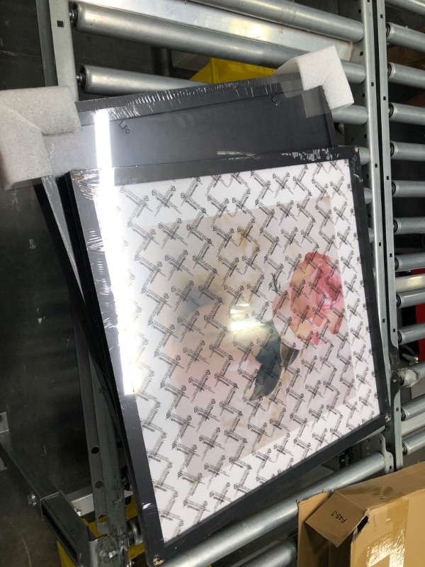 Photo 1 of 18x18 Frame Black Wood Picture Frame, Display Pictures 14x14 with Mat Or 18x18 without Mat, Set of 3 3 18x18