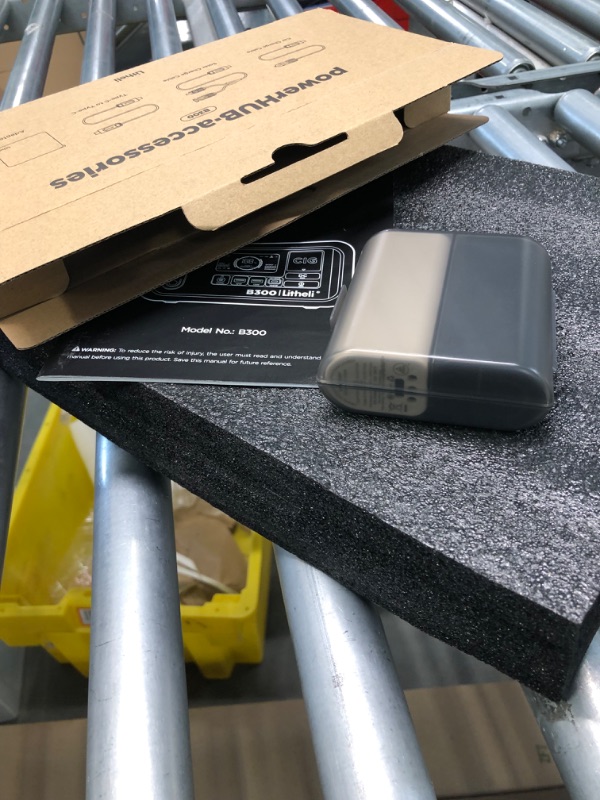 Photo 1 of B300 Litheli, Litheli Portable Power Station B300, 299Wh Backup Lithium Battery, 300W Pure Sine Wave AC Outlets with 100W PD Fast Charging, Litheli Solar Generator for Outdoor Camping, Emergency.
