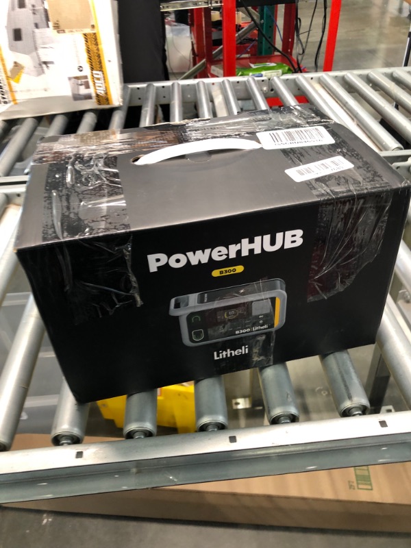 Photo 1 of B300 Litheli, Litheli Portable Power Station B300, 299Wh Backup Lithium Battery, 300W Pure Sine Wave AC Outlets with 100W PD Fast Charging, Litheli Solar Generator for Outdoor Camping, Emergency.
