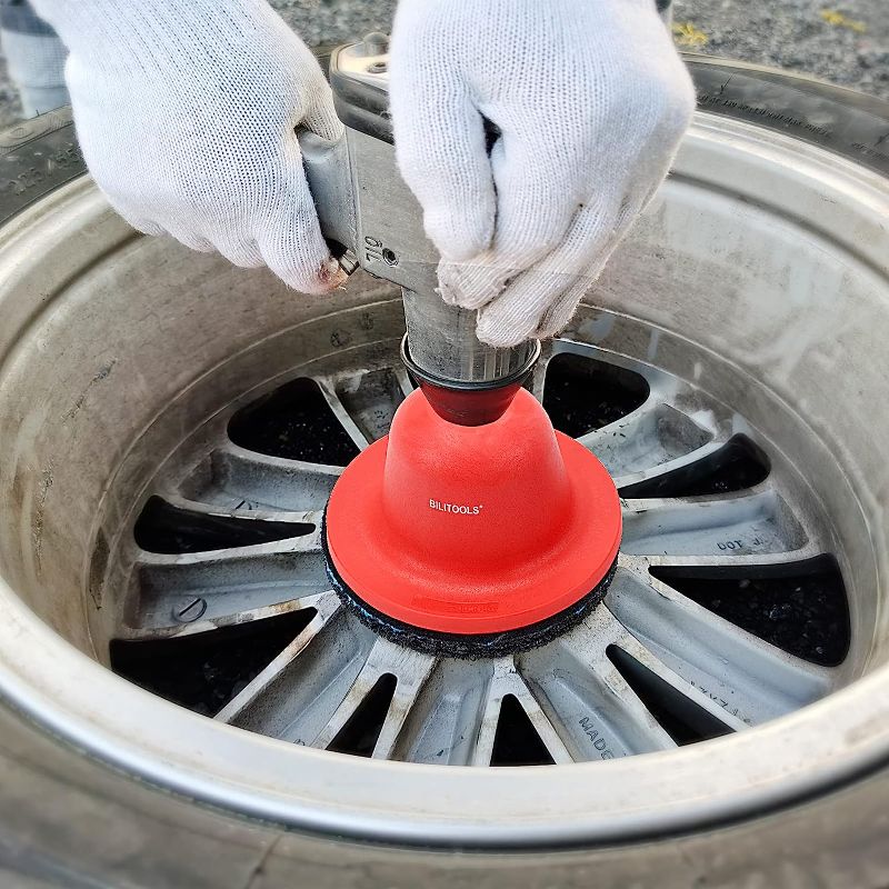 Photo 1 of BILITOOLS Wheel Brake Hub Cleaning Kit, 6" Hub Resurfasing Grinder Tool Kit for Cleaning Rust on Wheel Brake Hub
