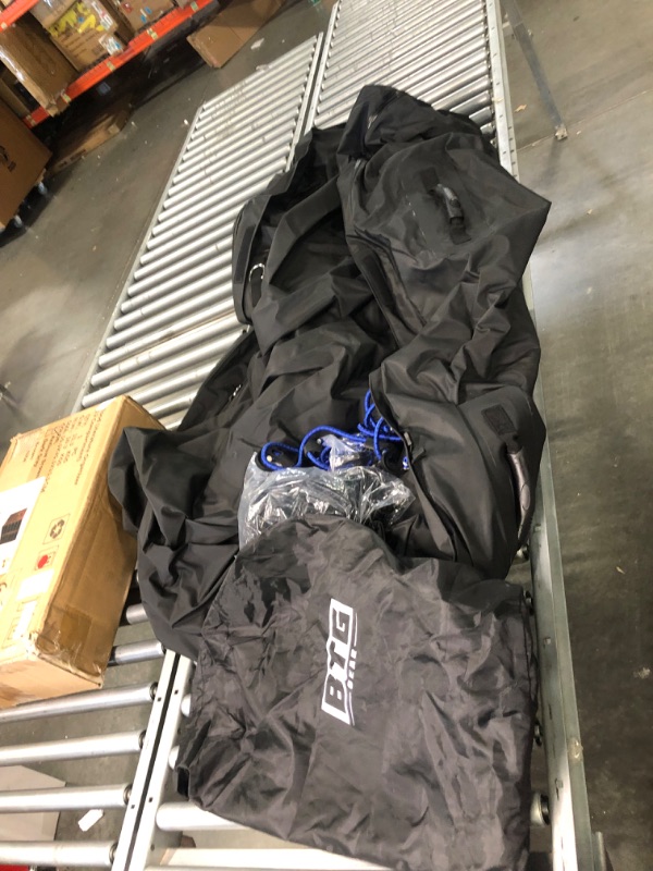 Photo 1 of Amazon.com: BTG GEAR Reusable Marine-Grade Pickup Truck Cargo/Storage Bag in Black w/Cargo Net, 51”x 40”, 100% Waterproof with Front Pocket : Automotive