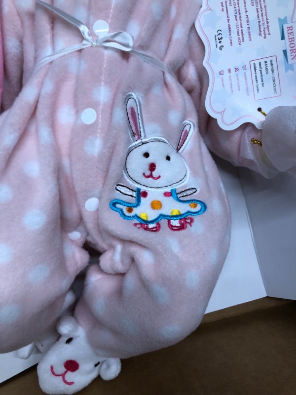 Photo 1 of MAIHAO 22inch Lifelike Reborn Baby Dolls Girls Realistic Sleeping Babies Cheap That Look Real Life Newborn Toddler for Kids Eyes Closed
**HEADBAND AND BOTTLE NOT INCLUDED**