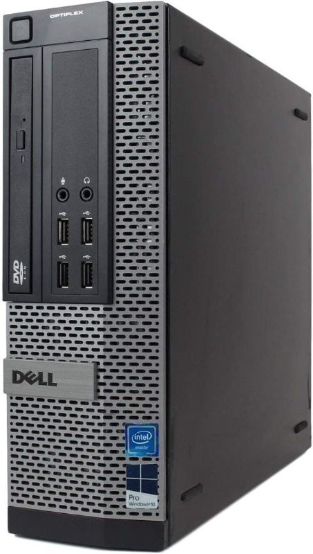 Photo 1 of DELL Optiplex 790 SFF Small Form Factor Business Desktop Computer PC (Intel Dual Core i3 CPU 3.3GHz, 4GB DDR3 Memory, 500GB HDD, DVDRW, Windows 10 Professional) (Renewed)']
