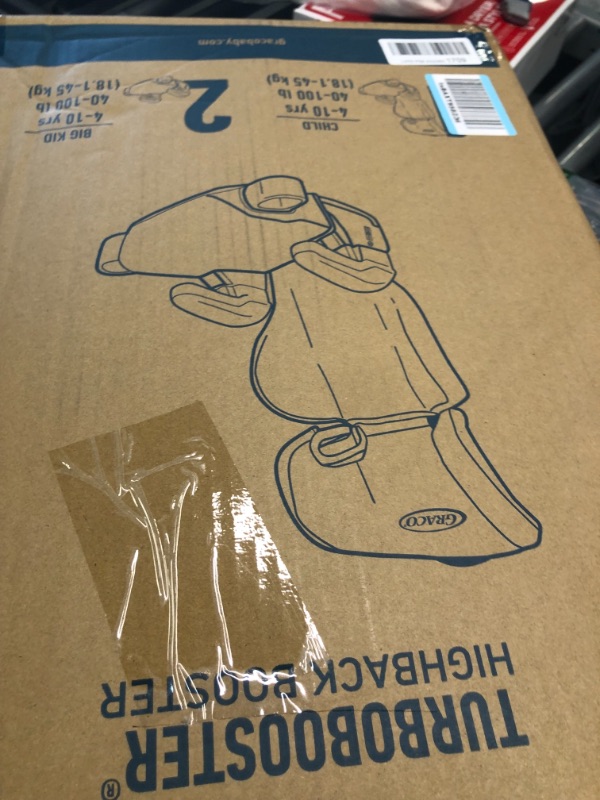 Photo 1 of Graco TurboBooster Highback Booster Seat, Glacier