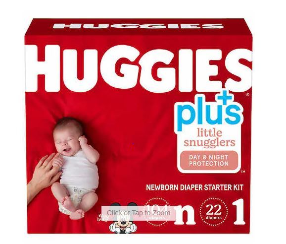 Photo 1 of Huggies Plus Newborn Diaper Starter Kit