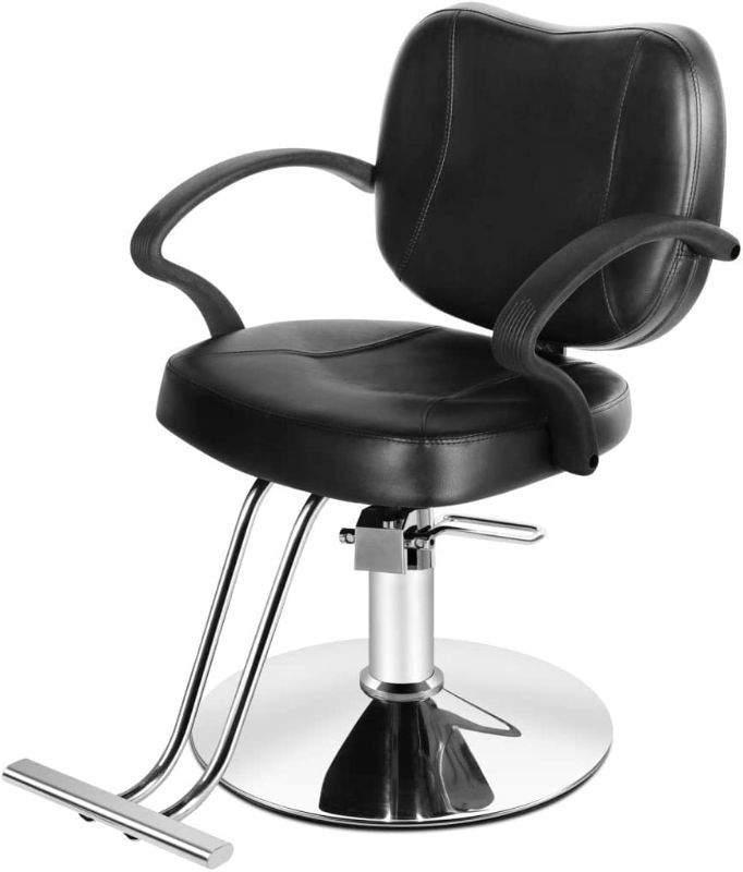 Photo 1 of Artist hand Salon Chairs for Hair Stylist Barber Chair Hydraulic Hair Stylist Chair Barber Chair Salon Equipment for Hair Stylist