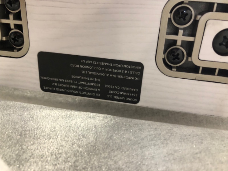 Photo 1 of Polk Signature Elite ES50 Tower Speaker - Hi-Res Audio Certified and Dolby Atmos & DTS:X Compatible, 1" Tweeter & (2) 5.25" Woofers, Power Port Technology for Effortless Bass, Elegant White-Washed White Signature Elite Speaker