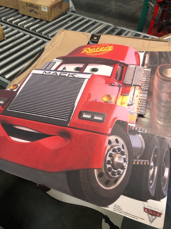 Photo 3 of Advanced Graphics Mater and mack Life Size Cardboard Cutout Standup - Disney Pixar's Cars