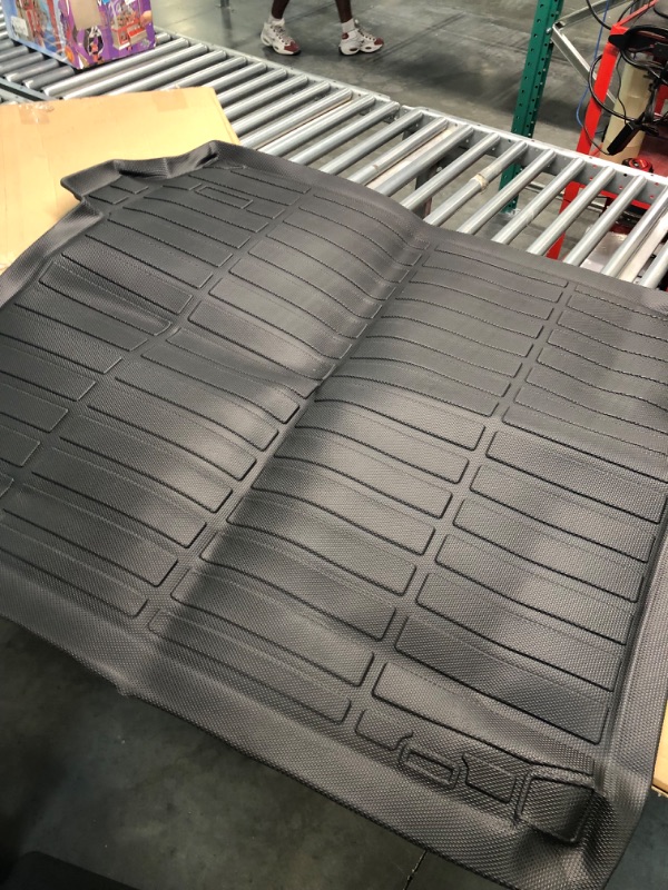 Photo 1 of 42.5 x 45.5 inches Black Car Mat for Suv Trunk