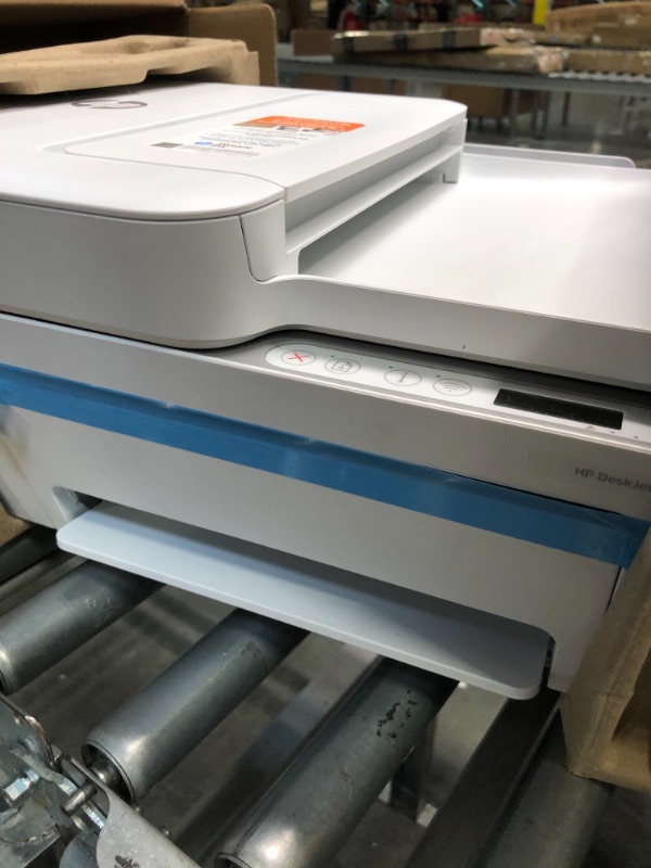 Photo 1 of HP DeskJet 4155e Wireless Color All-in-One Printer & 67XL Tri-Color High-Yield Ink Cartridge | 3YM58AN & 67XL Black High-Yield Ink Cartridge | 3YM57AN Printer + Tri-color Ink + Black Ink