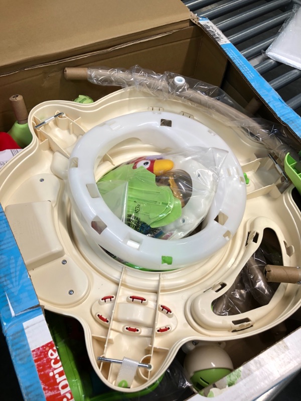 Photo 1 of Fisher-Price Jumperoo Baby Activity Center With Lights Sounds And Music, Interactive Baby Bouncer, Rainforest