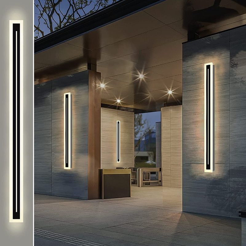 Photo 1 of ACGOOD Modern Outdoor Wall Lights, LED 59W Long Strip Lighting, 66.8IN Acrylic Wall Sconce Light, Wall Mount Exterior Ligh...
ACGOOD Modern Outdoor Wall Lights, LED 59W Long Strip Lighting, 66.8IN Acrylic 

