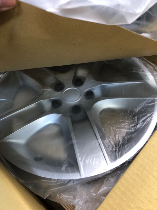 Photo 1 of 17 inch Hubcaps Best for 2008-2011 Chevrolet Malibu - (Set of 4) Wheel Covers 17in Hub Caps Rim Cover - Car Accessories for 17 inch Wheels - Snap On Hubcap, Auto Tire Replacement Exterior Cap