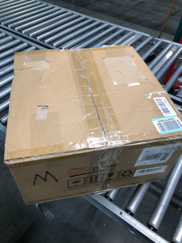 Photo 1 of Bella Depot Retractable Ceiling Fan with Lights and Remote, 36" Retractable Fan Ceiling Light, 6-Speed DC Motor, Reversible Blades, Remote Control, Timing Option, Silent Noiseless (Brushed Nickel) 36 inch Brushed Nickel