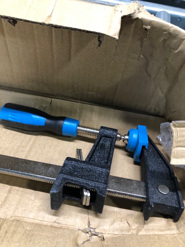 Photo 3 of ****ONLY 1****FASTORS 1PCS Bar Clamps for Woodworking 36 Inch and 6 Inch,Wood Clamp Force With Up To 600 Lbs,Throat Depth 2.5 Inch