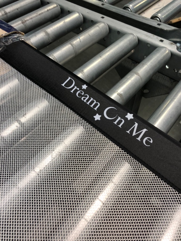 Photo 4 of Dream On Me Lightweight Mesh Security Adjustable Bed Rail with Breathable Mesh Fabric in Black