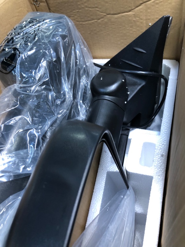 Photo 1 of YITAMOTOR Towing Mirrors Compatible with 07-14 Chevy Silverado GMC Sierra 1500/2500/3500 Yukon Power Heated Side Mirrors, 2 Pack 07-14(14 Chevy/GMC 1500) Towing Mirrors