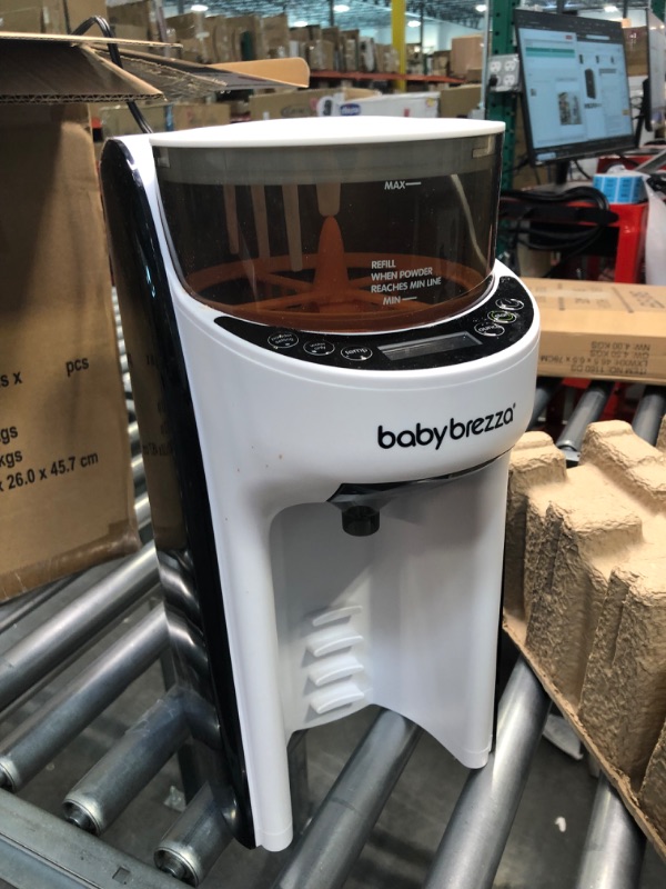 Photo 6 of New and Improved Baby Brezza Formula Pro Advanced Formula Dispenser Machine - Automatically Mix a Warm Formula Bottle Instantly - Easily Make Bottle with Automatic Powder Blending