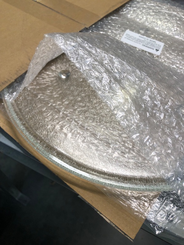 Photo 5 of 13.5" Microwave Glass Turntable Plate Replacement for GE Hotpoint Microwave Glass Plate - Replace Microwave Glass Tray # WB39X10032 JVM3160DF1BB JVM3160DF1CC JVM3160DF1WW 13.5IN