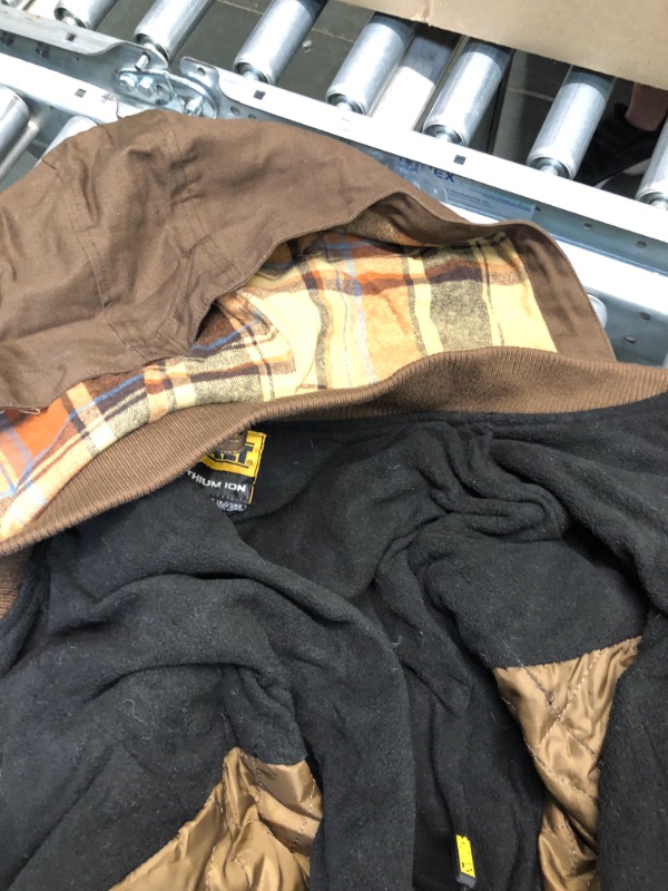 Photo 1 of Men's XLarge Heavy Duty 20-Volt MAX XR Lithium-Ion Tobacco Jacket Kit with 2.0 Ah Battery and Charger