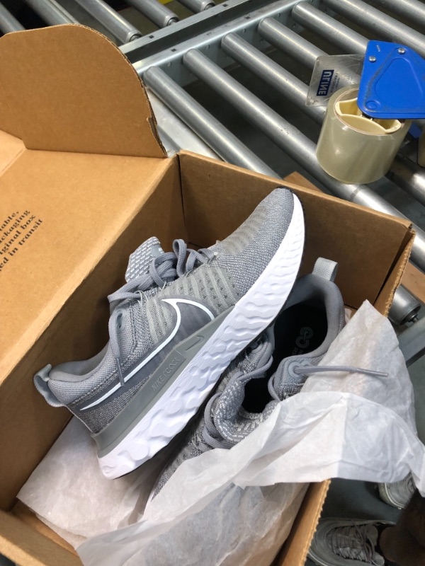 Photo 1 of Nike React Infinity Flyknit Size 8, grey