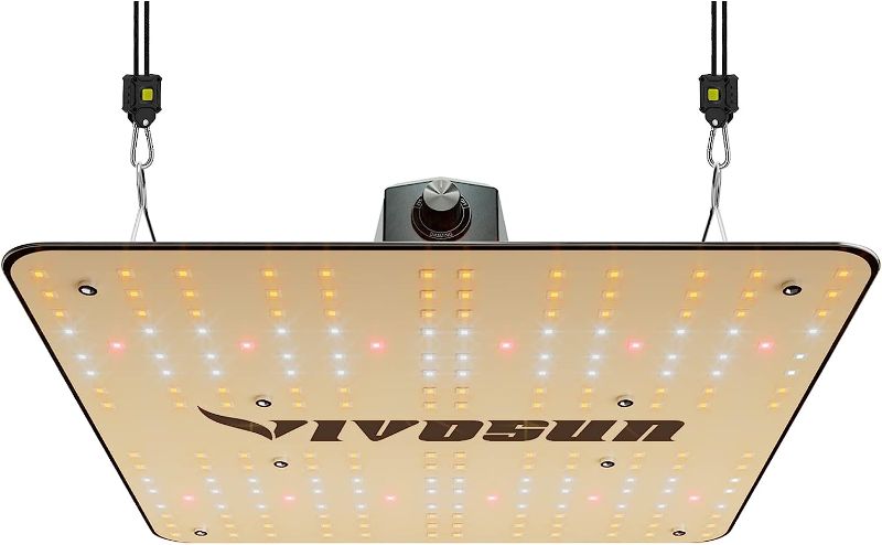 Photo 1 of VIVOSUN VS1000 LED Grow Light with Samsung LM301 Diodes & Sosen Driver Dimmable Lights Sunlike Full Spectrum for Indoor Plants Seedling Veg and Bloom Plant Grow Lamps for 2x2/3x3 Grow Tent