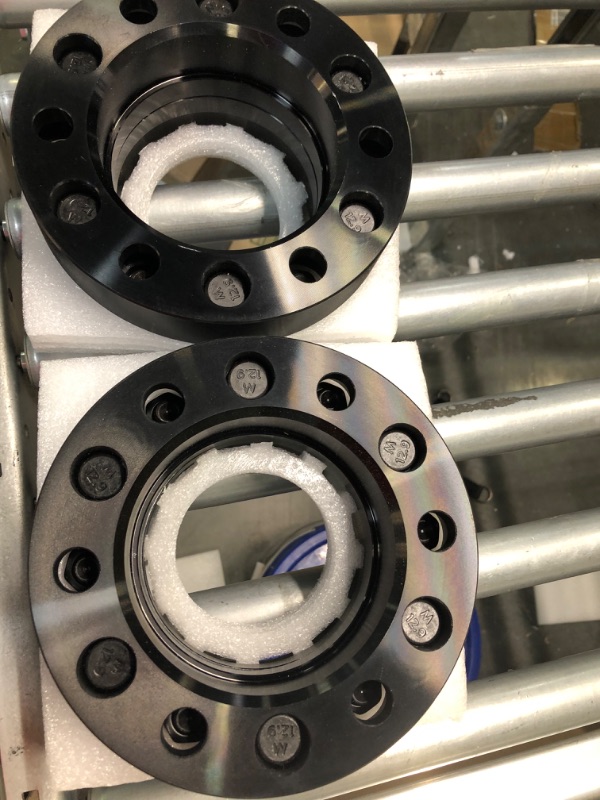 Photo 1 of 6x5.5 Hubcentric Wheel Spacers 2 inch for 1995-2022 Tacoma 4Runner with ET Lug Nuts, 6x139.7mm Wheel Spacer with 12x1.5 Studs 106mm Center Bore for Tundra...
