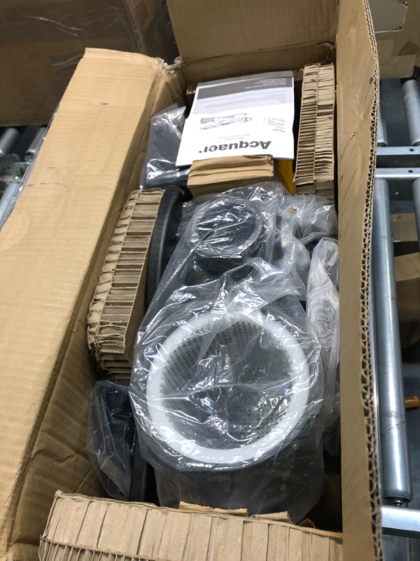 Photo 1 of Acquaer 1.5 HP Pool Pump, 6950 GPH Above Ground Inground Swimming Pool Pump, 115V High Flow Single Speed Self Priming Pool Pump with Strainer Basket 1.5HP