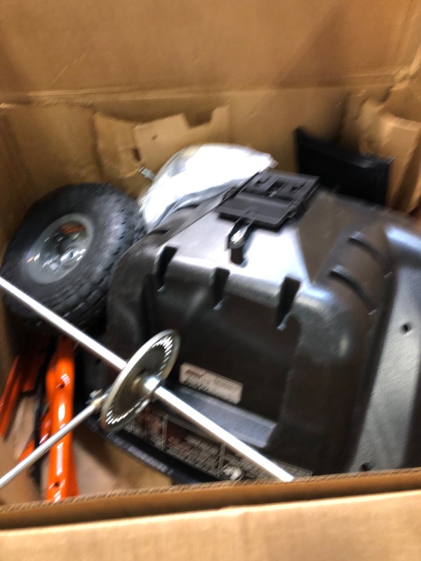 Photo 1 of Agri-Fab Broadcast Spreader Tow Style, 110 lb Capacity, Black 110lb Capacity