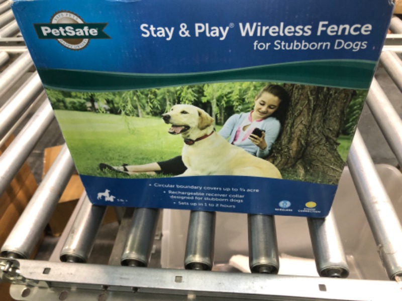 Photo 2 of 
PetSafe Stay & Play Wireless Fence with Replaceable Battery Collar for Dogs
