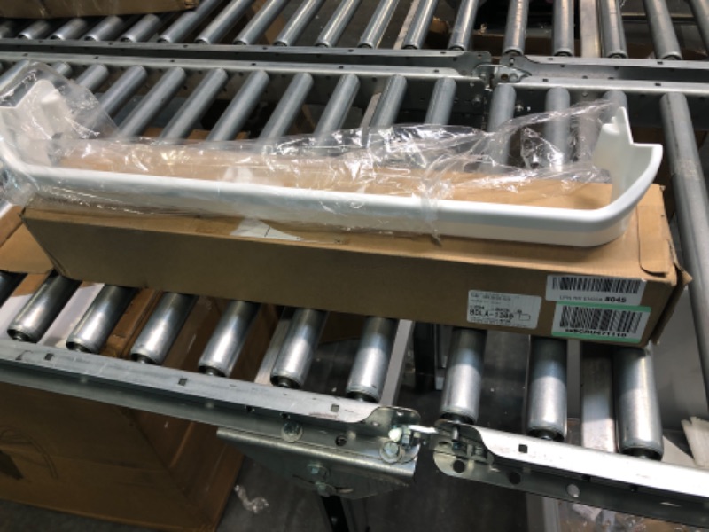 Photo 1 of [UPGRADE] 240534901 Refrigerator Door Shelf Bar Rail, Fit for frigidaire kenmore, Replace 948954, AP3214630, PS734935, EAP734935 Door Shelf Retainer Bar, Figure 5,6,7 Lists the Compatible Models.