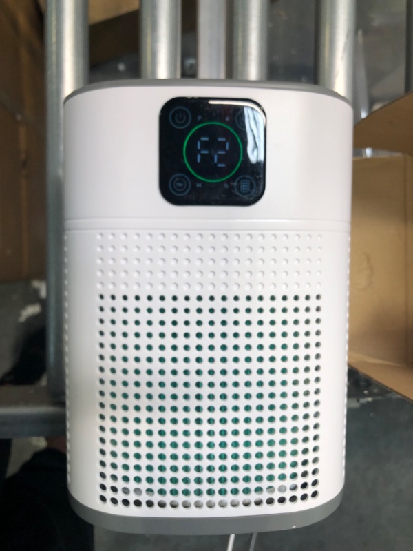 Photo 1 of Air Purifiers For Bedroom - Honeyuan H13 HEPA Air Purifier for Home Large Room 322 sqft, Air purifiers with 360°Air Intake, 3 Fan Speeds, 3-Stage Filtration For Pet Dander Dust Pollen Smoke White