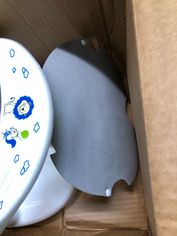 Photo 3 of Baby Bathtub Seat?Baby Bath Seat for Tub Sit Up?Baby Shower Chair?Newborn Baby Bath Seat?Infant Cute Bathtub Support?6-18 Months with Backrest Support and Suction Cups Tub Seats for Babies (White)