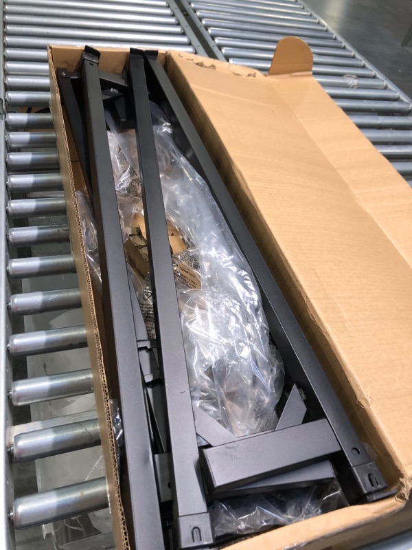 Photo 1 of Amazon Basics Metal Bed Frame, 9-Leg Base for Box Spring and Mattress - King, 79.6 x 76-Inches, Tool-Free Easy Assembly